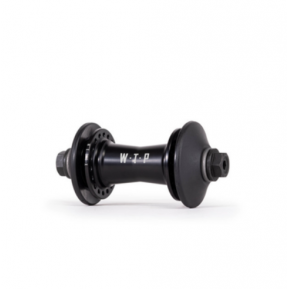 Втулка передня WeThePeople HELIX Female Axle (на болтах 10мм) 36H з хабгардами - чорна Фото №1